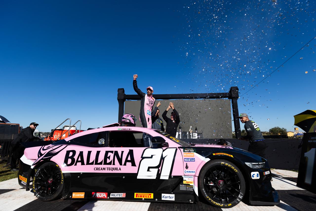 Thiago Camilo vence a Corrida 1 e confirma grande fase na sexta etapa da NASCAR Brasil em Londrina